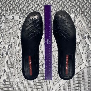 Prada Black insoles size 6 mens